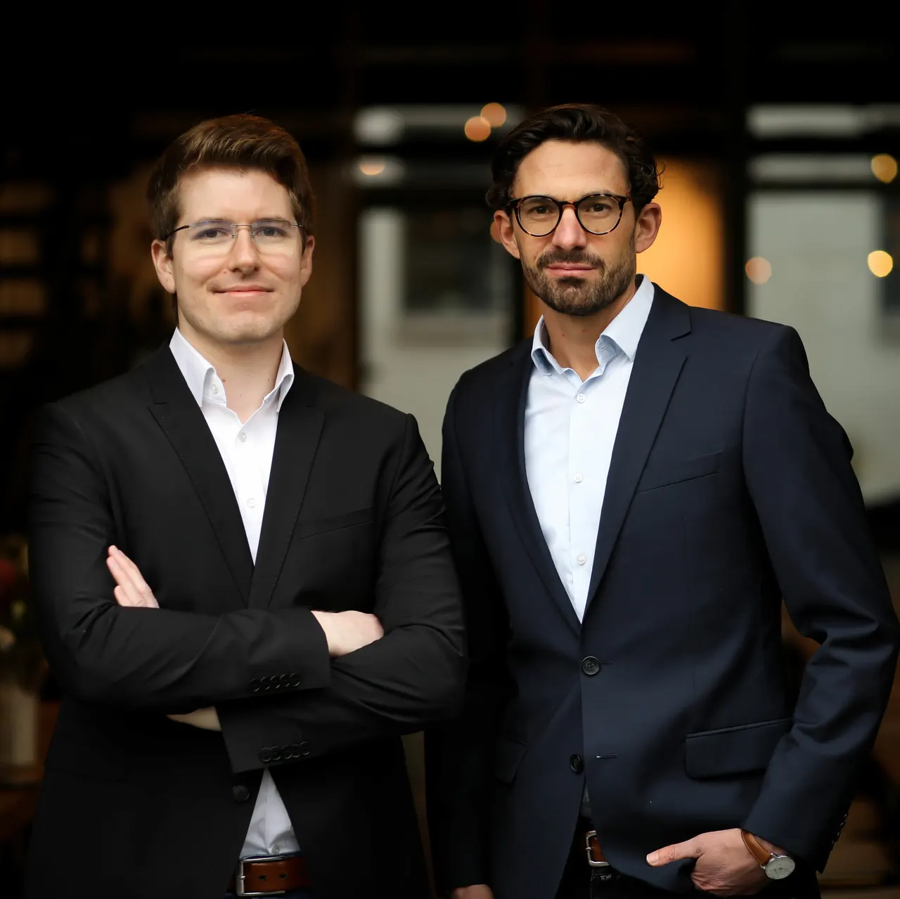 Marc Bode und Johannes Partz von der Gutachter-Gesellschaft